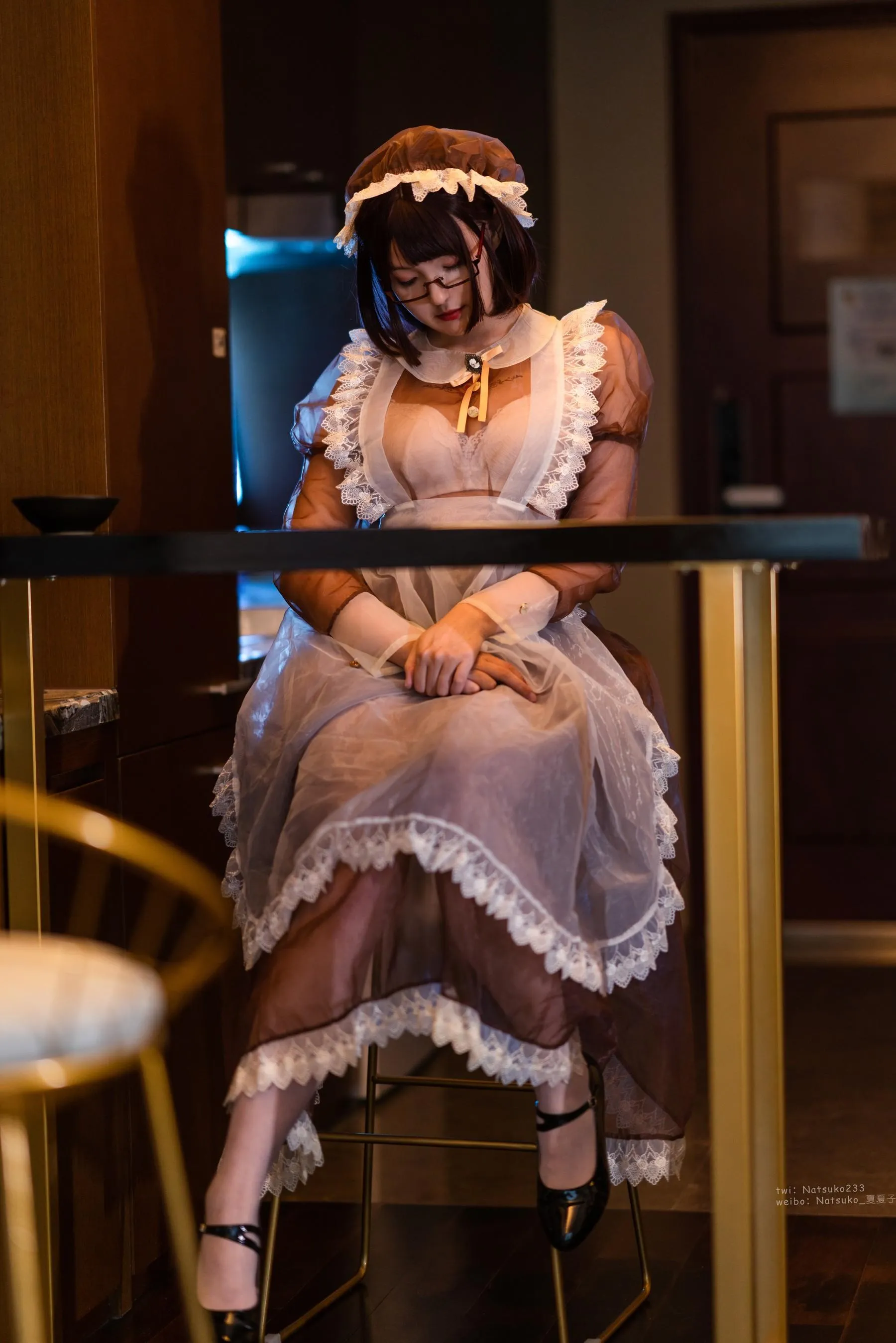 Natsuko夏夏子 – NO.20 透明女仆 [76P]插图9